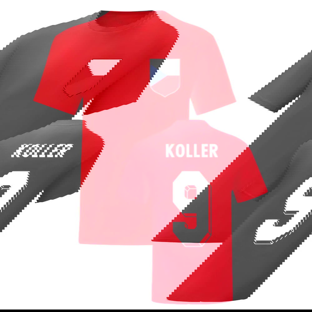 Jan Koller Czech Republic National Hero Tee\'s (Red)