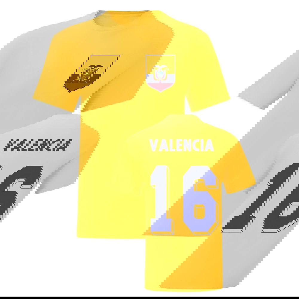 Antonio Valencia Ecuador National Hero Tee (Yellow)