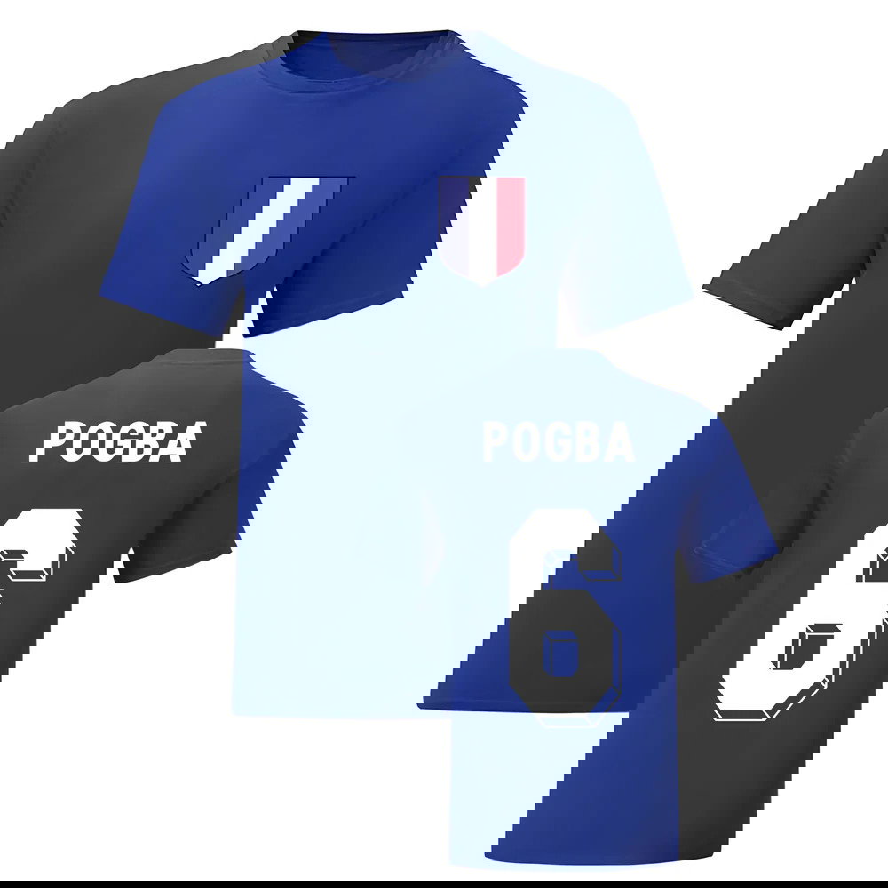 Paul Pogba France National Hero Tee\'s (Blue)