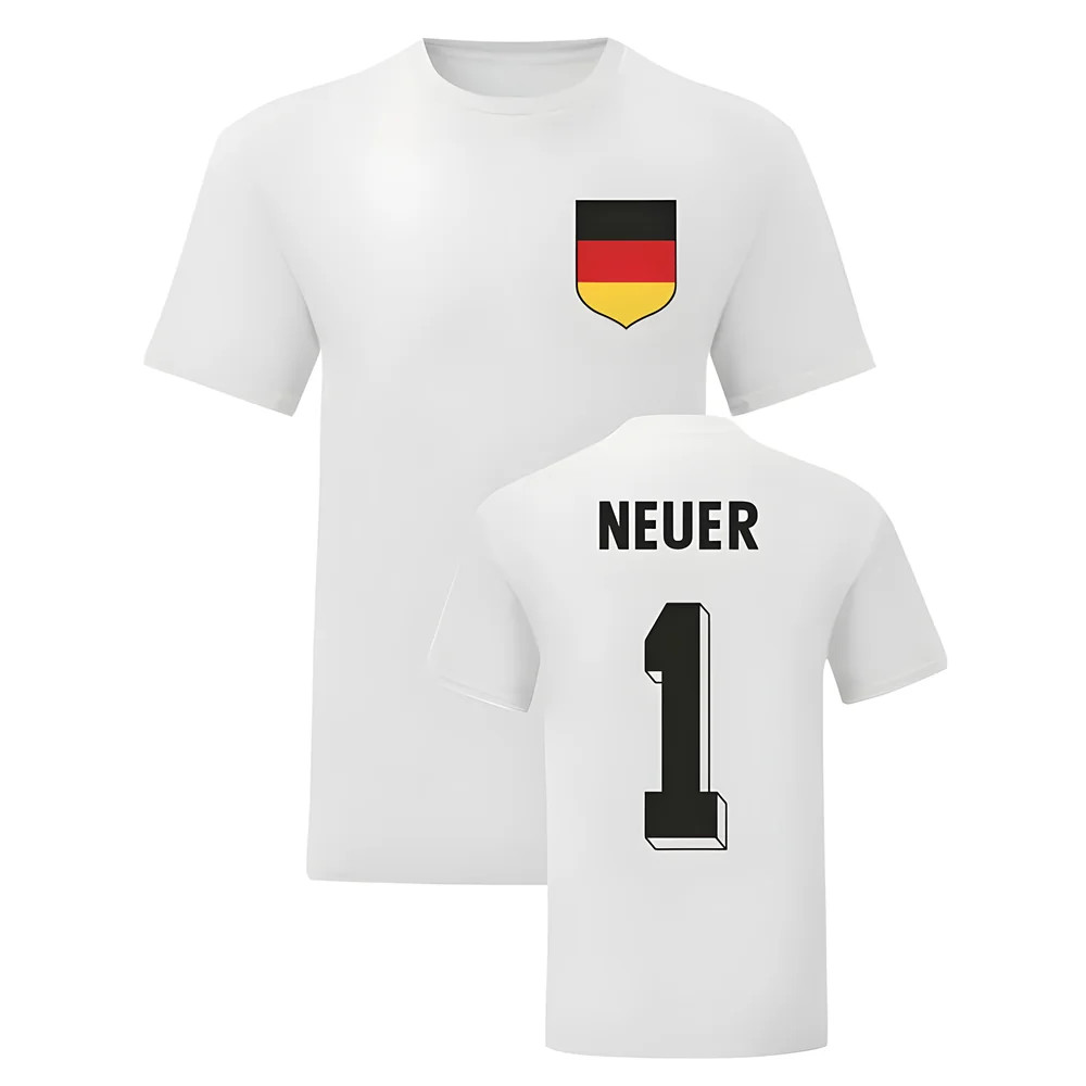 Manuel Neuer Germany National Hero Tee\'s (White)