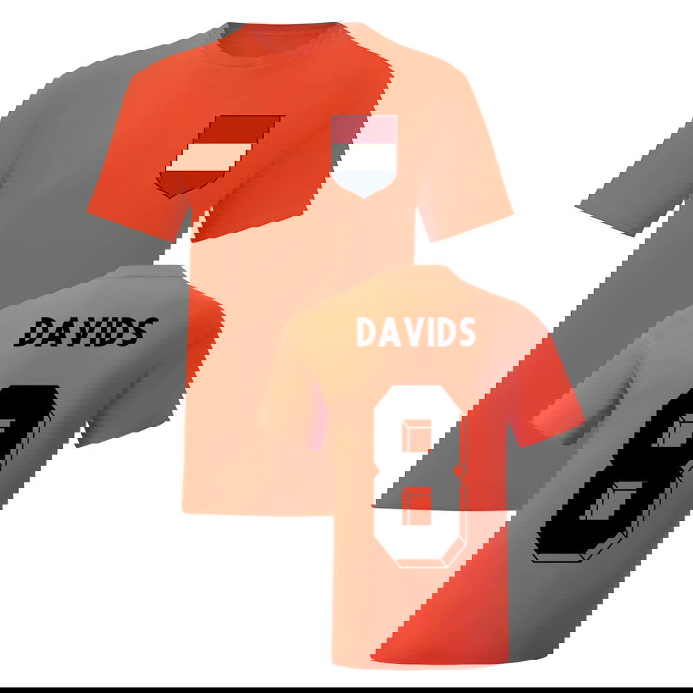 Edgar Davids Holland National Hero Tee\'s (Orange)