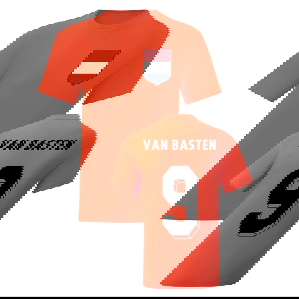 Marco Van Basten Holland National Hero Tee\'s (Orange)