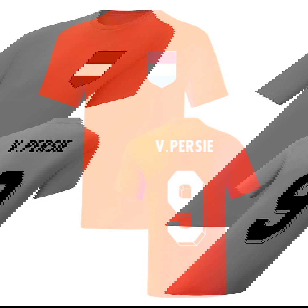 Robin Van Persie Holland National Hero Tee\'s (Orange)