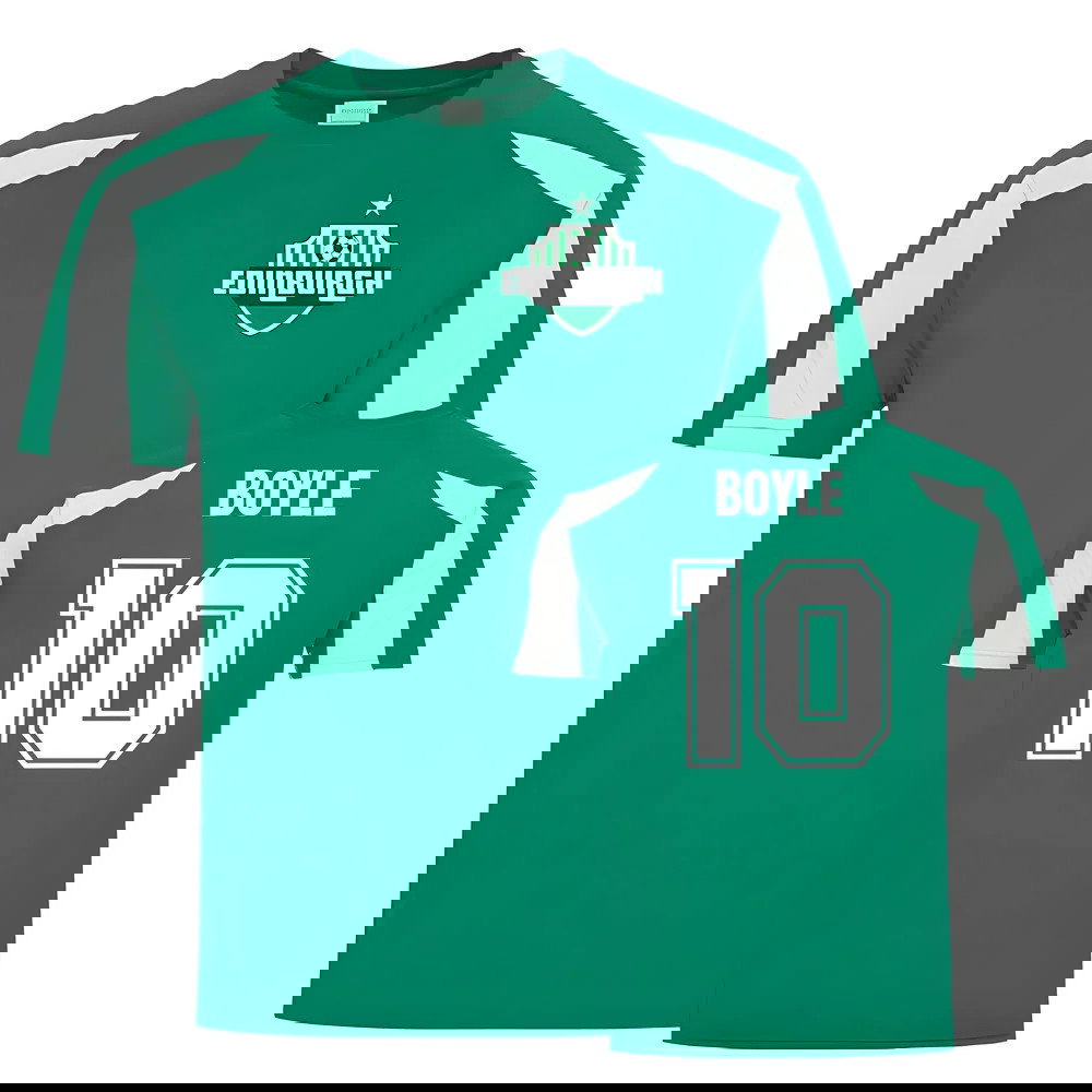 Martin Boyle Hibs Sports Training Jersey (Green)