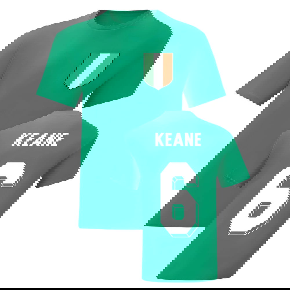 Roy Keane Ireland National Hero Tee (Green)