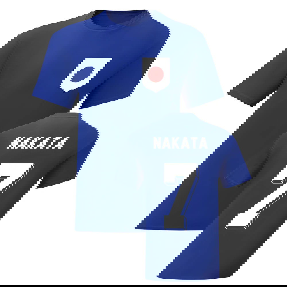 Hidetoshi Nakata Japan National Hero Tee (Blue)