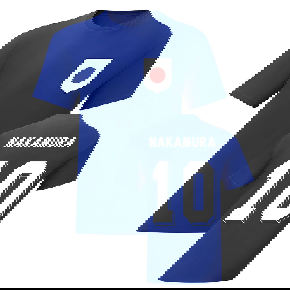 Shunsuke Nakamura Japan National Hero Tee (Blue)