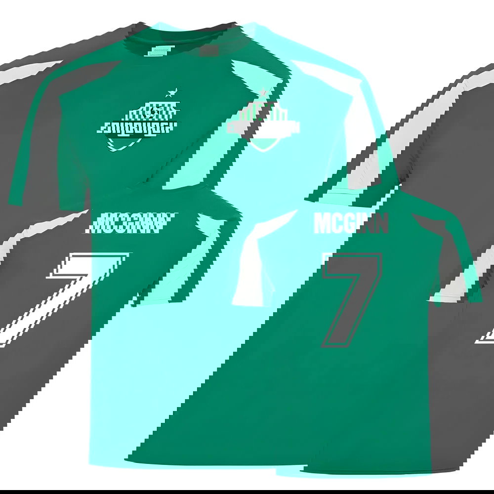 John McGinn Hibs Sports Training Jersey (Green)