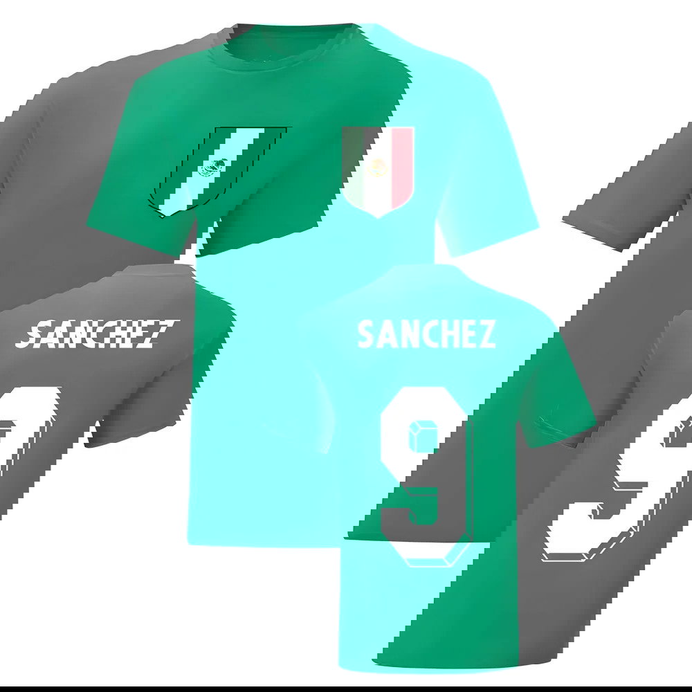 Hugo Sanchez Mexico National Hero Tee\'s (Green)