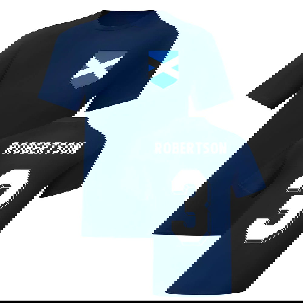 Andy Robertson Scotland National Hero Tee (Navy)