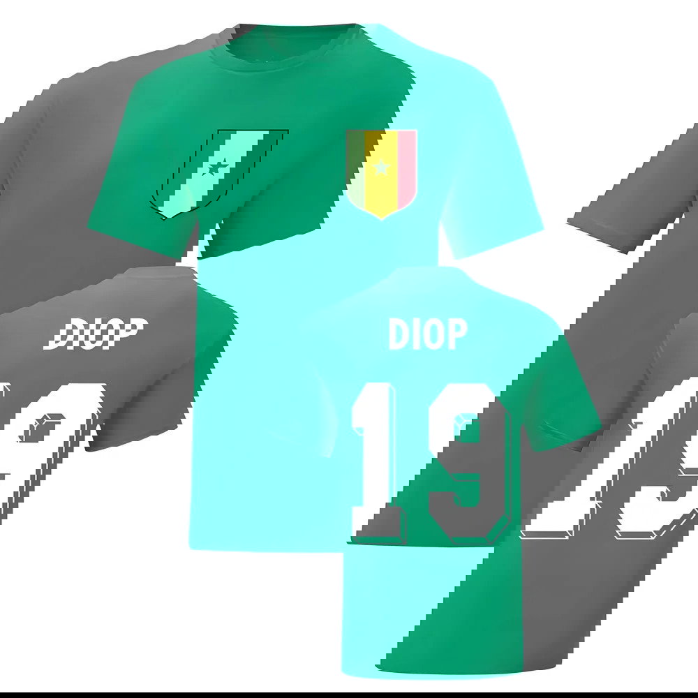 Papa Bouba Diop Senegal National Hero Tee (Green)