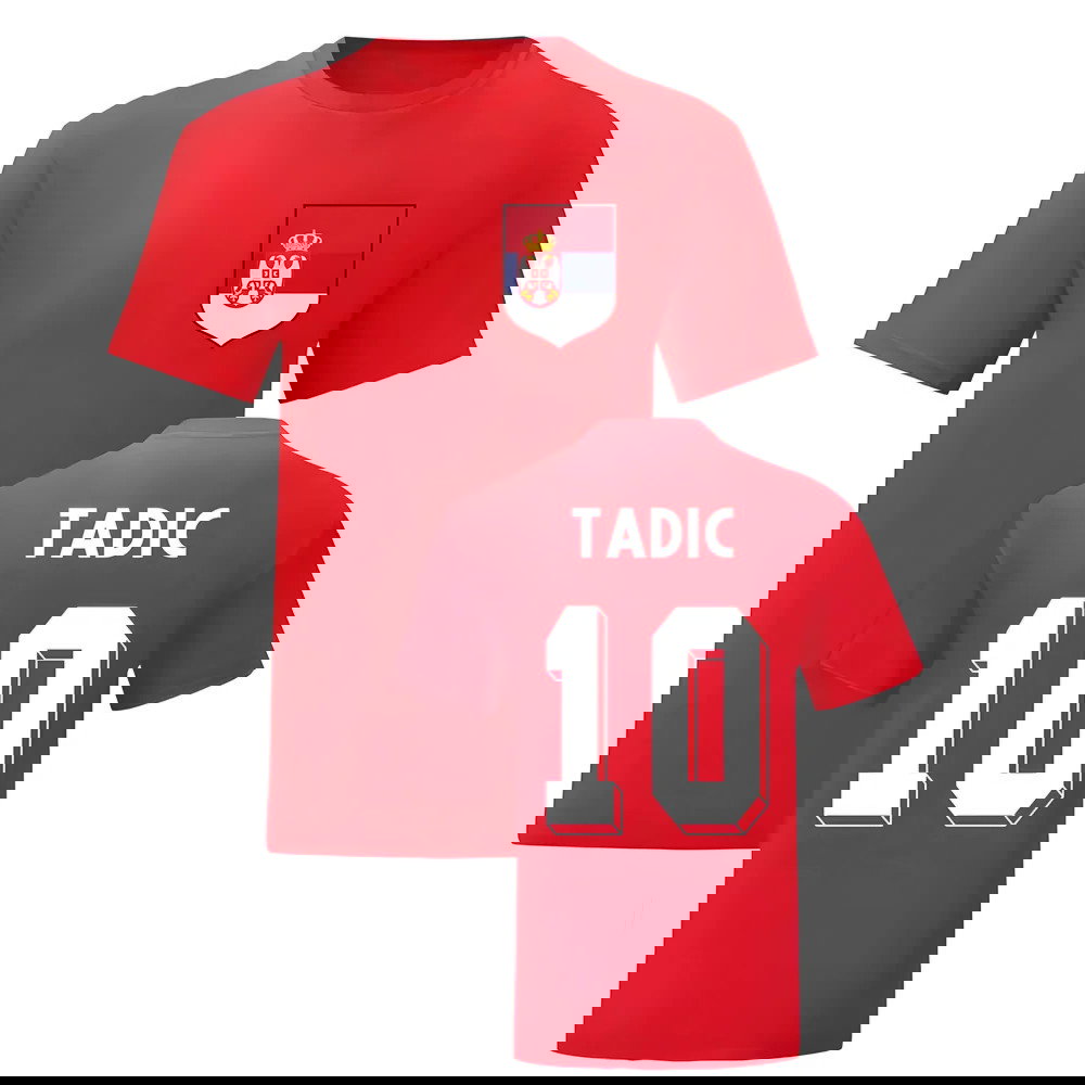 Dusan Tadic Serbia National Hero Tee (Red)