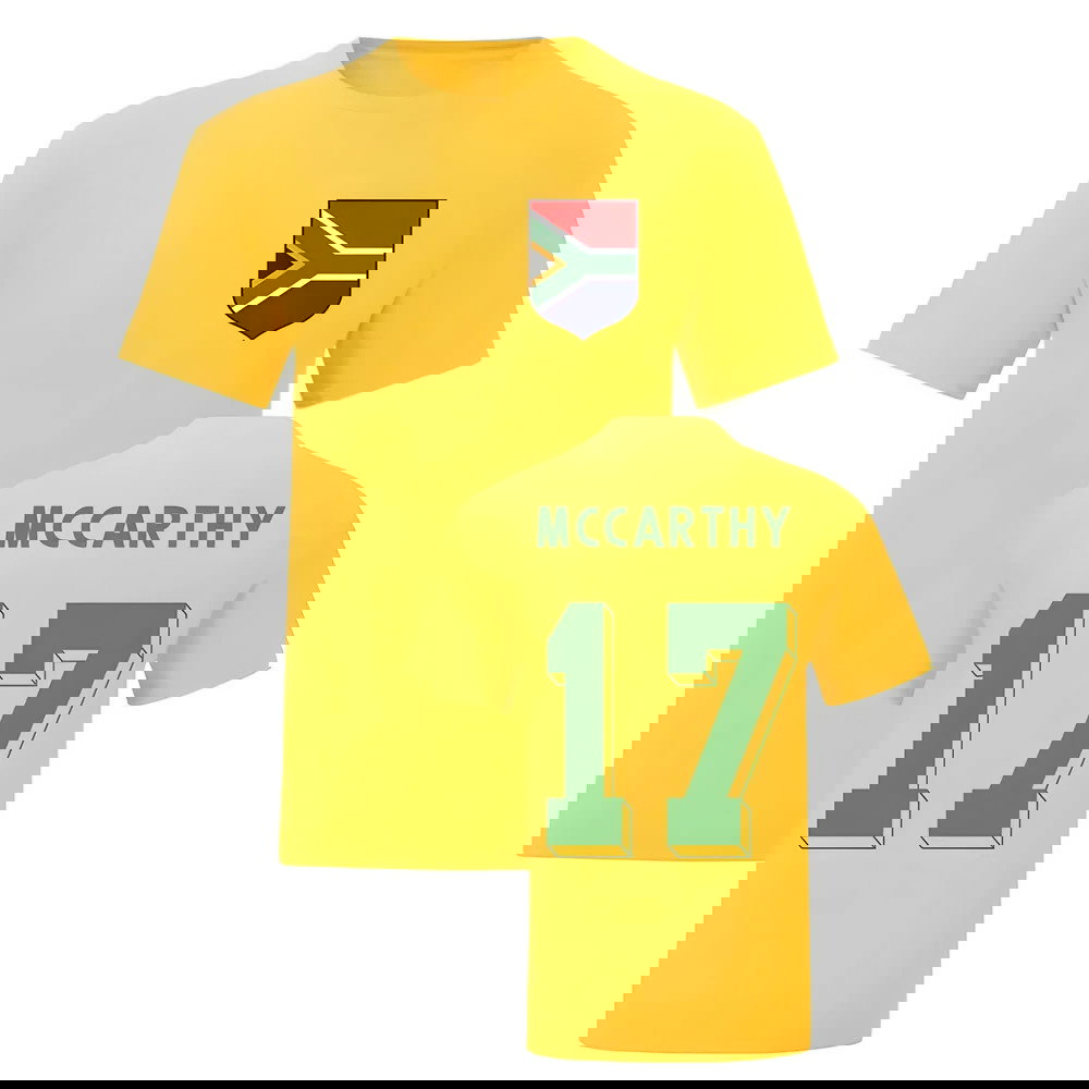 Benni McCarthy South Africa National Hero Tee (Yellow)
