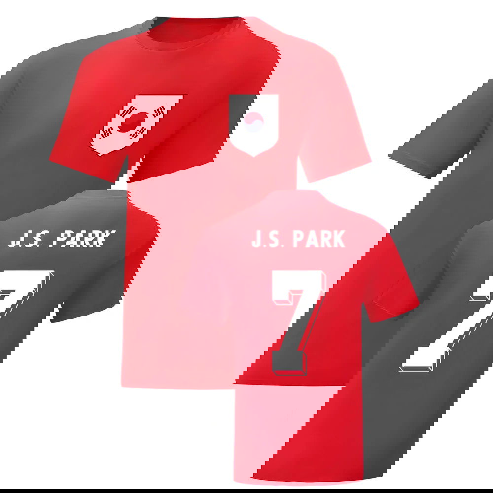 Park Ji-Sung South Korea National Hero Tee (Red)