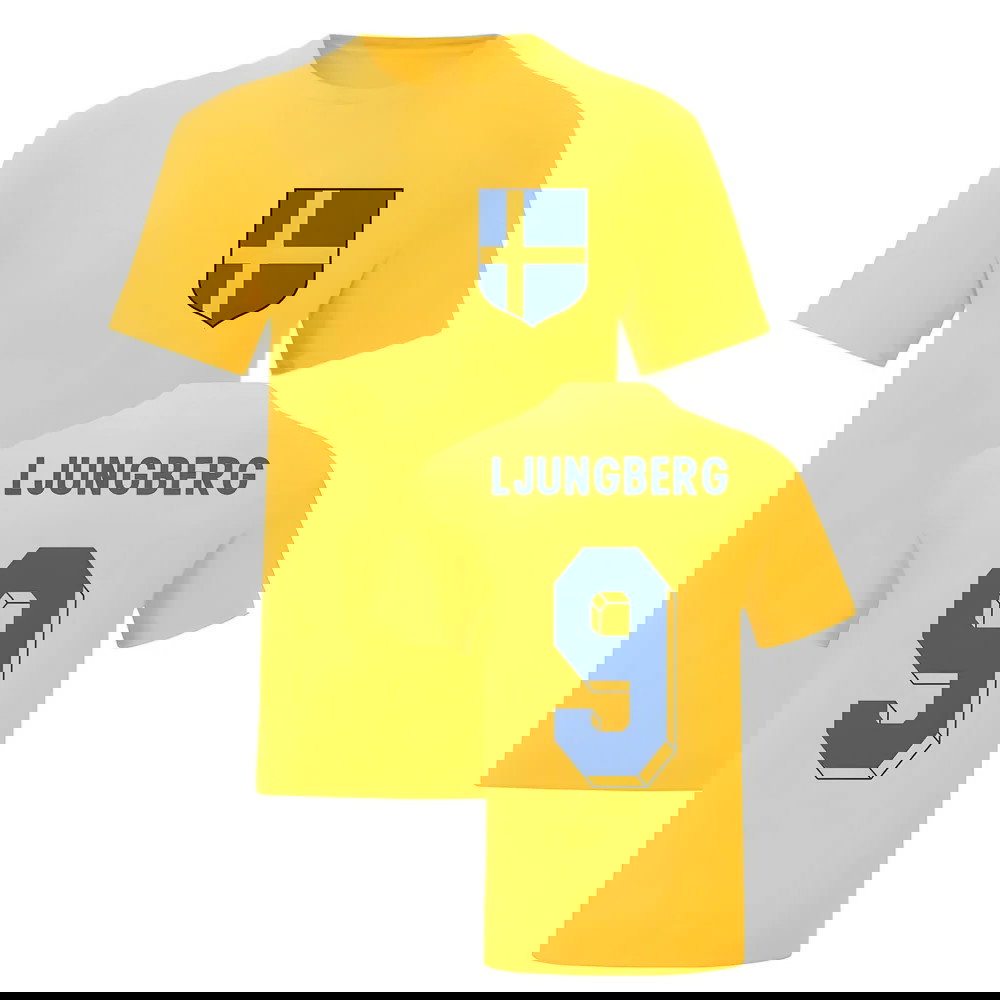 Freddie Ljungberg Sweden National Hero Tee (Yellow)