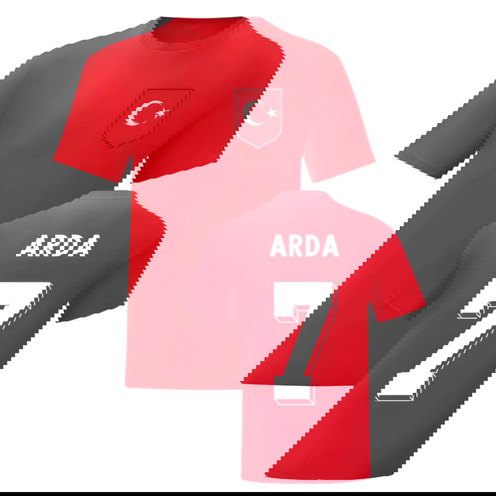 Arda Turan Turkey National Hero Tee (Red)