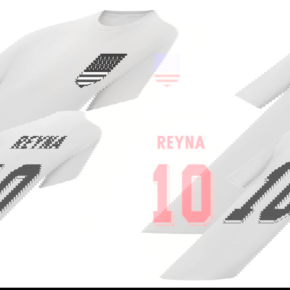 Claudio Reyna USA National Hero Tee (White)