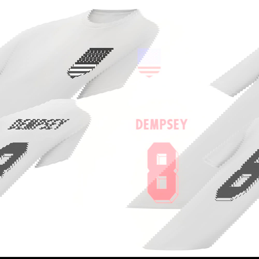 Clint Dempsey USA National Hero Tee (White)