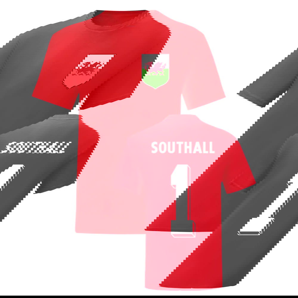 Neville Southall Wales National Hero Tee (Red)