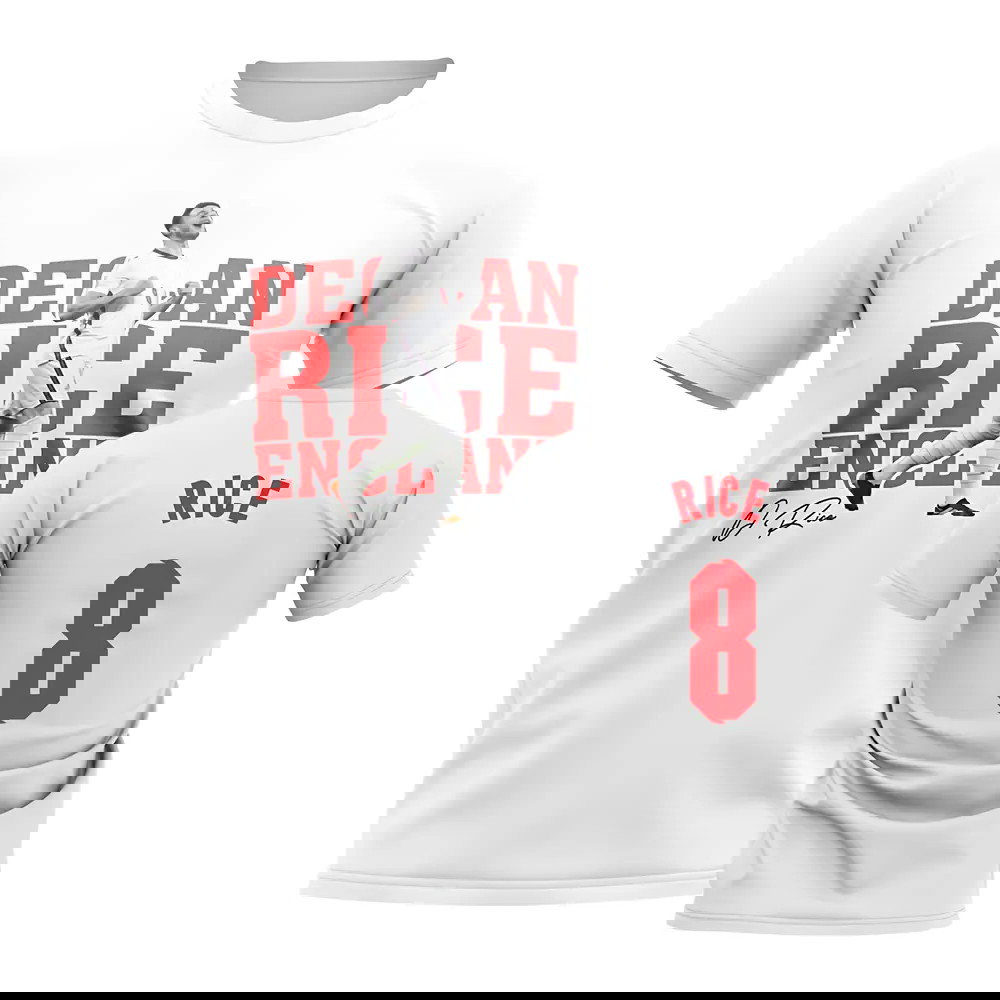 Declan Rice England Player Tee (White)