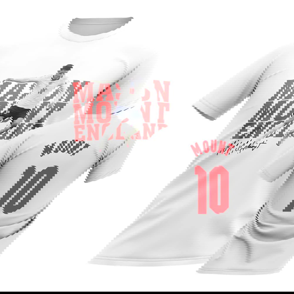 Mason Mount England Player Tee (White)