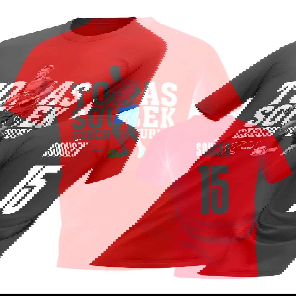 Tomas Soucek Czech Republic Player Tee (Red)