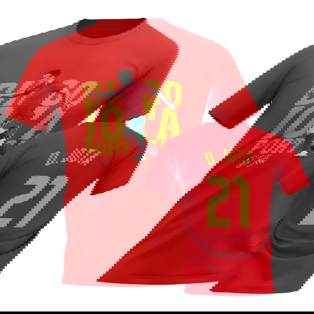 Diogo Jota Portugal Player Tee (Red)