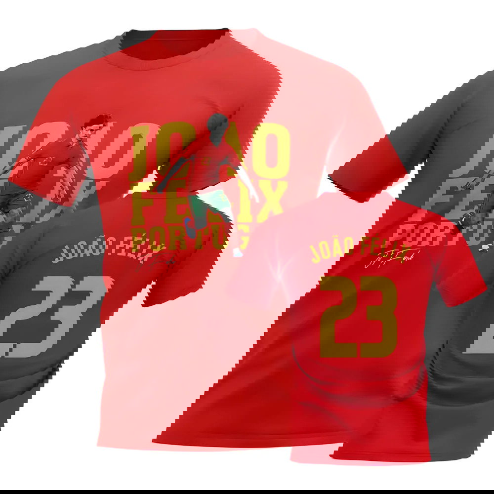 Joao Felix Portugal Player Tee (Red)