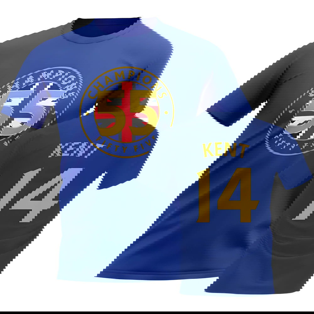 Ryan Kent 55 Times Champions T-Shirt (Blue)