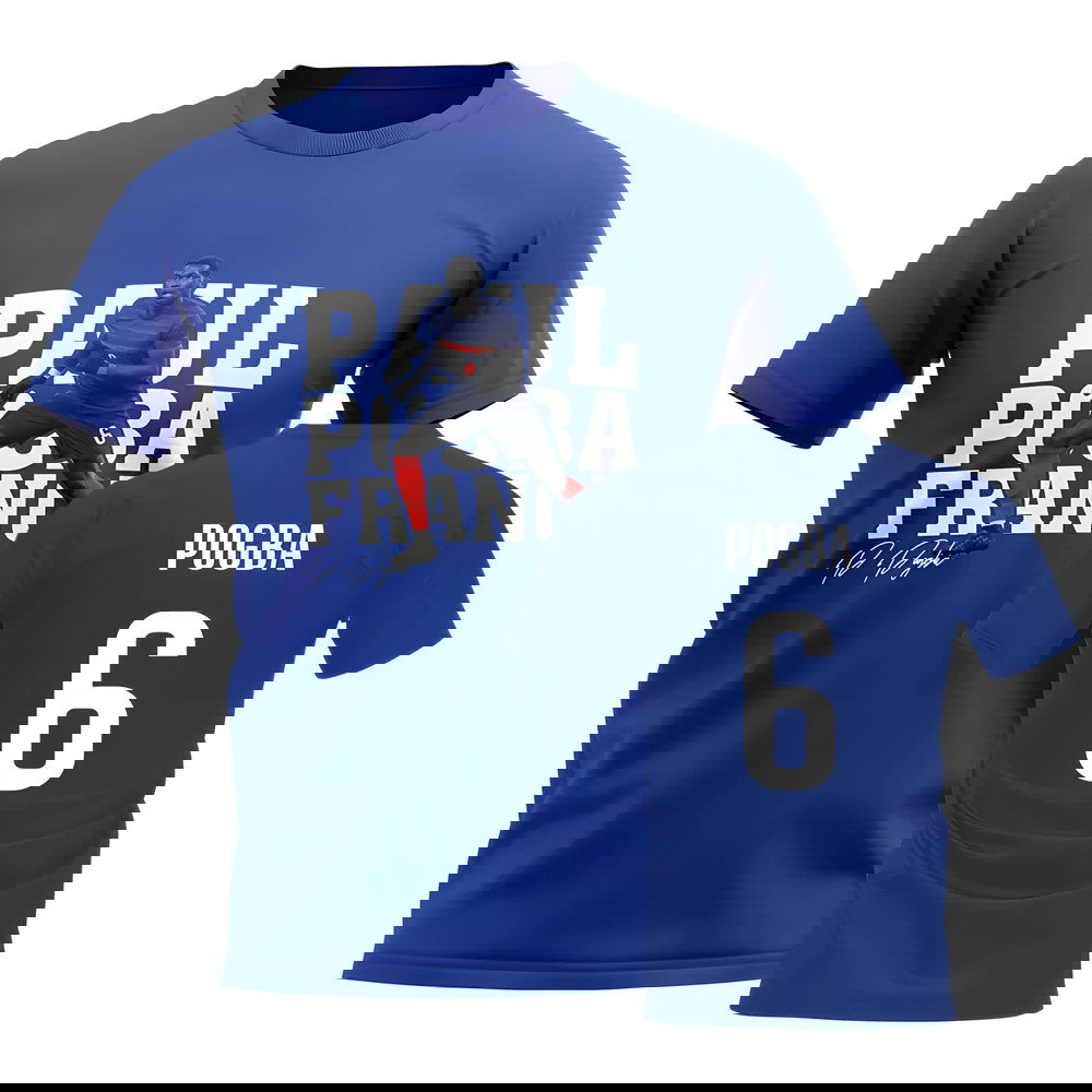 Paul Pogba France Player Tee (Blue)