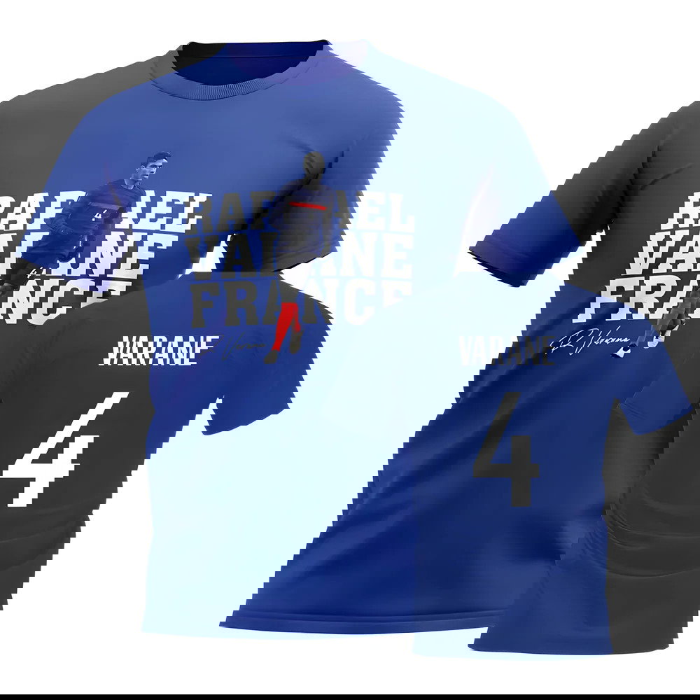 Raphael Varane France Player Tee (Blue)