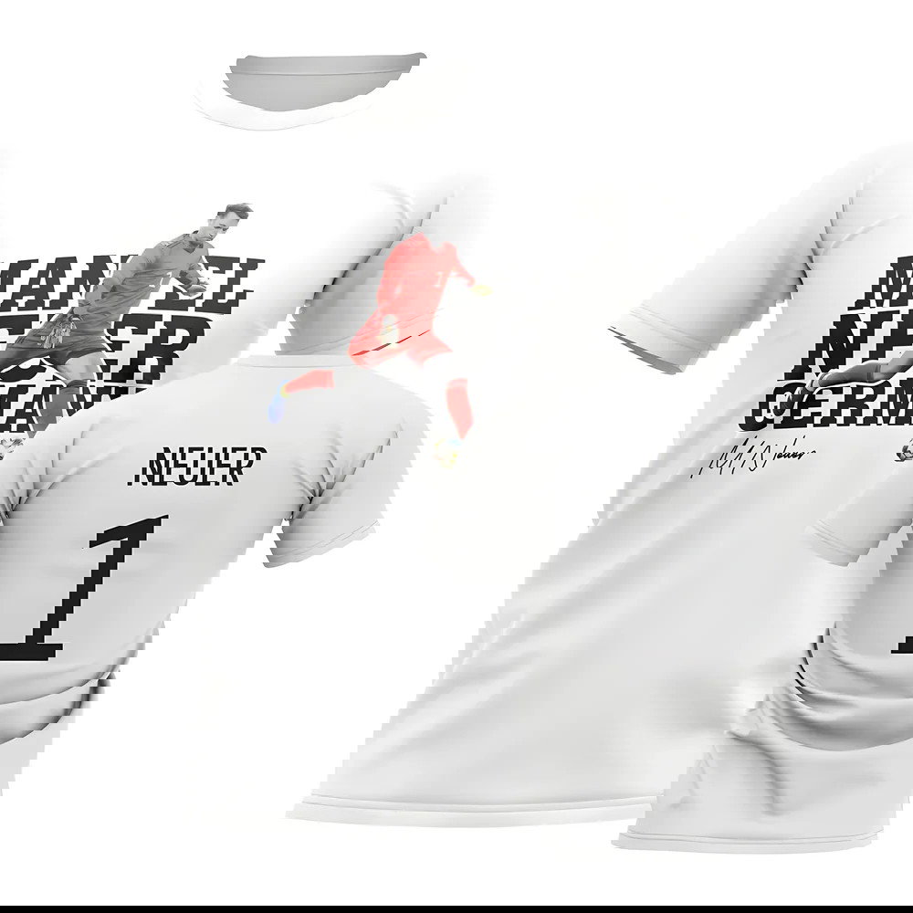 Manuel Neuer Germany Player Tee (White)