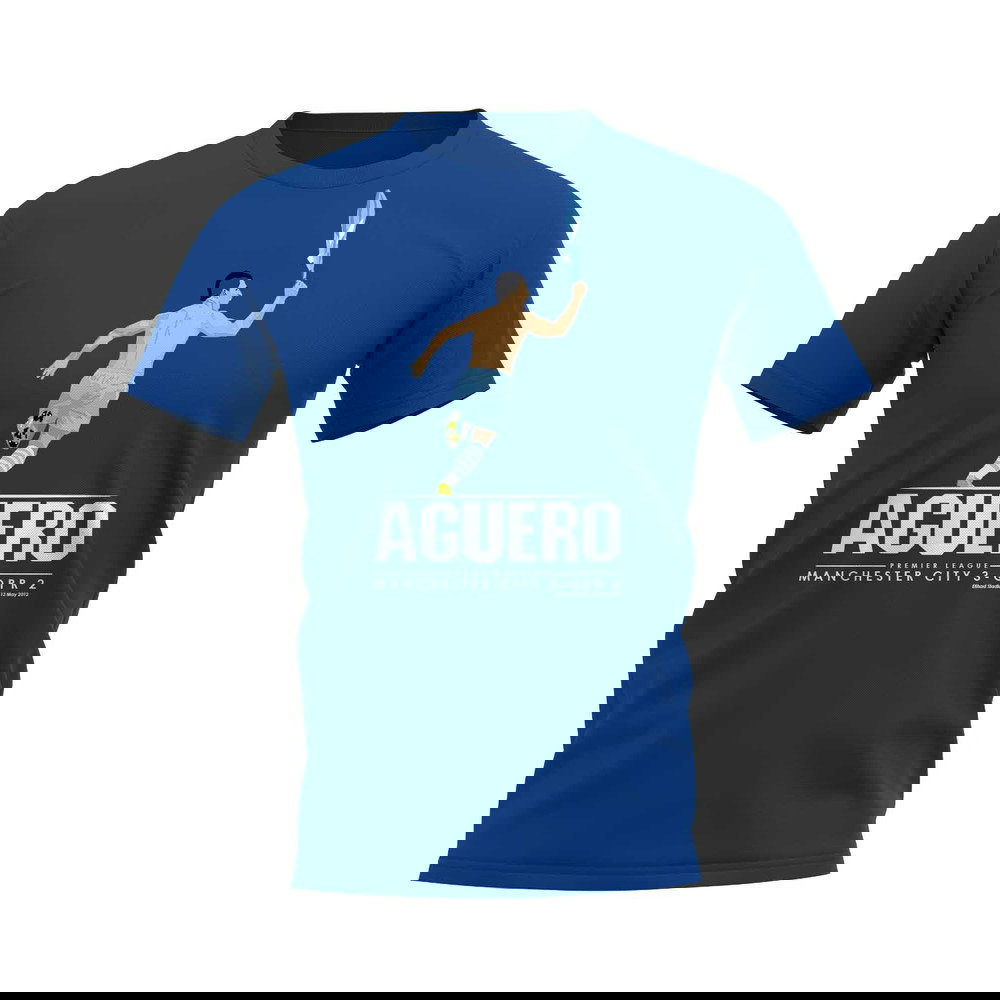 Sergio Aguero T-Shirt (Blue)