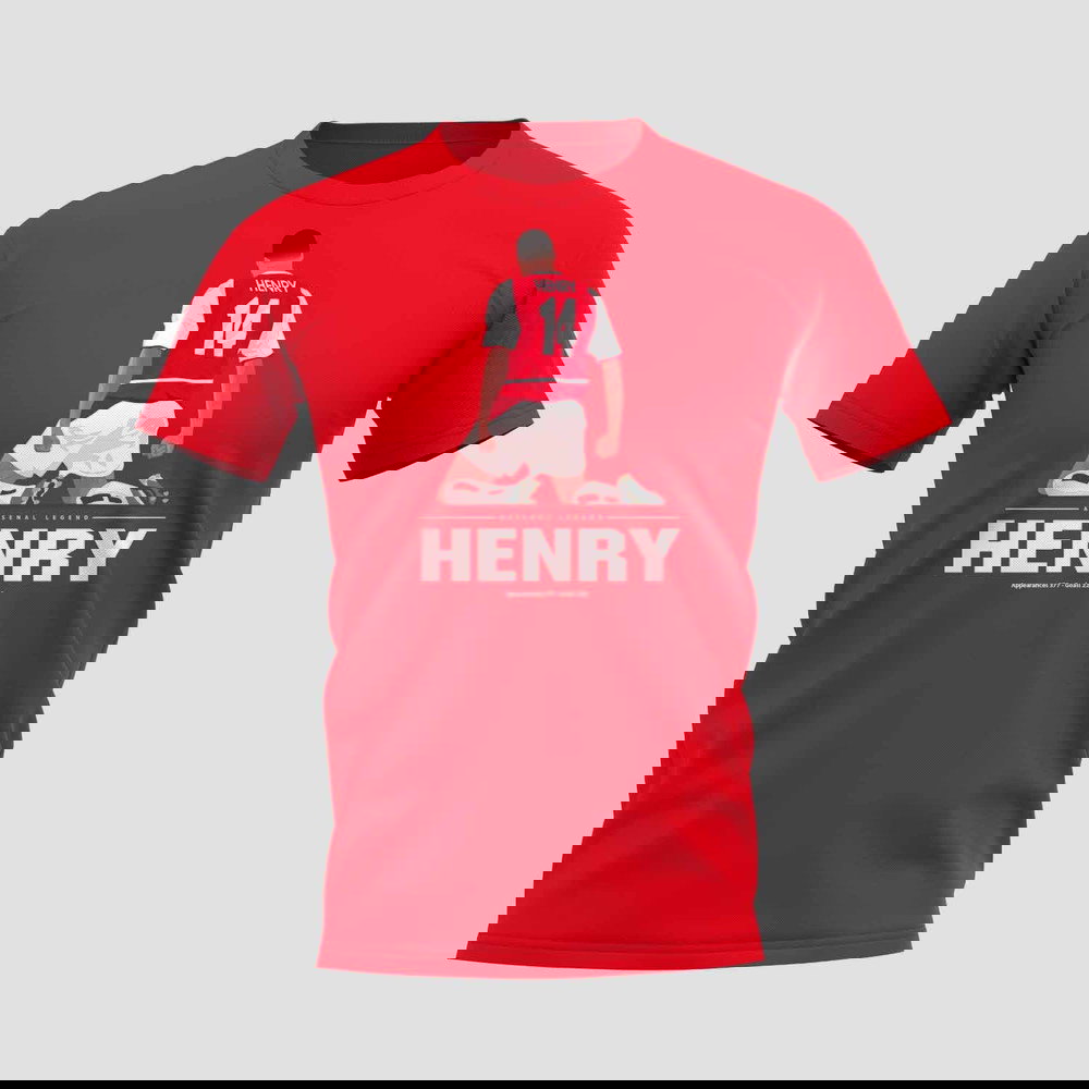 Thierry Henry Player T-Shirt (Red)