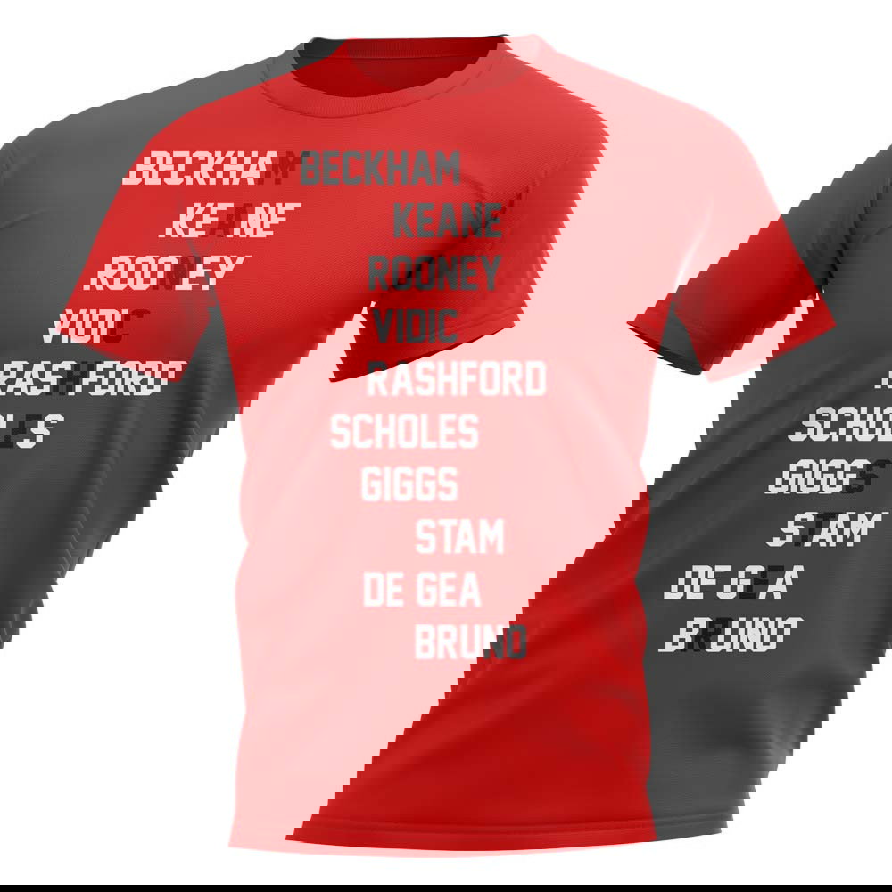 Manchester Team T-Shirt (Red)