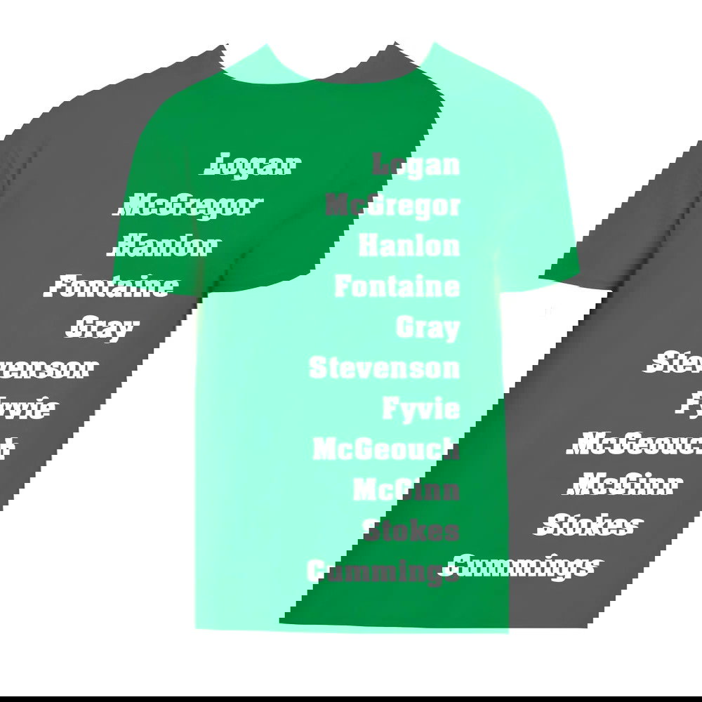 Hibs Favourite XI Tee (Green)