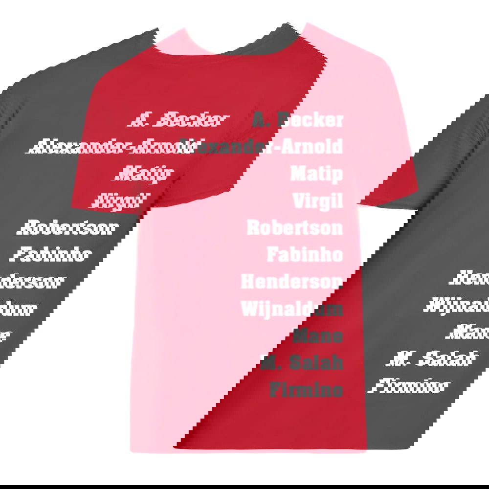 Liverpool Favourite XI T-Shirt (Red)