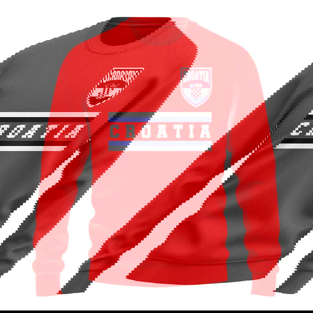Croatia Core Country Sweatshirt (Red)