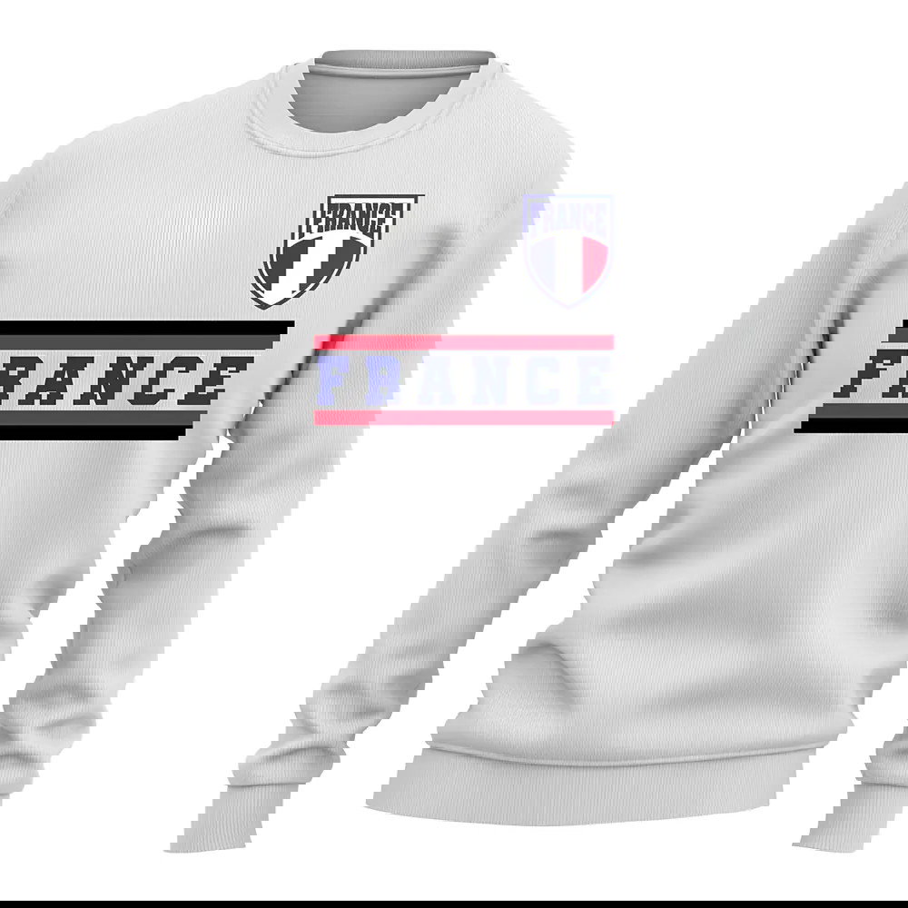 France Core Country Sweatshirt (White)