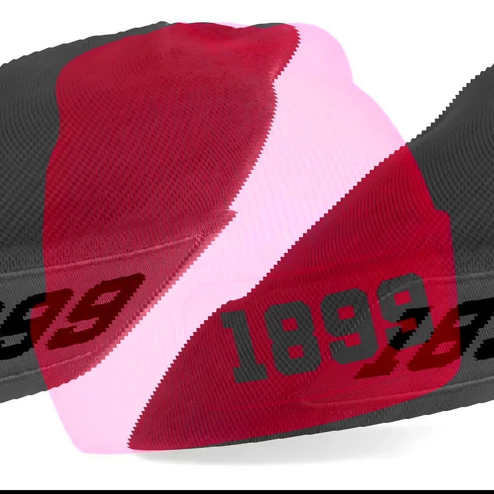 Milan 1899 Football Beanie Hat (Red)