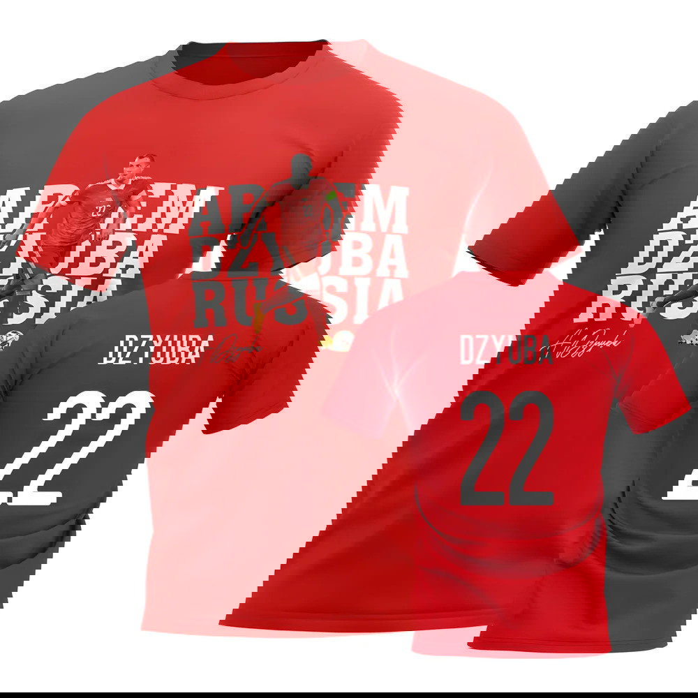 Artem Dzyuba Russia Player Tee (Red)