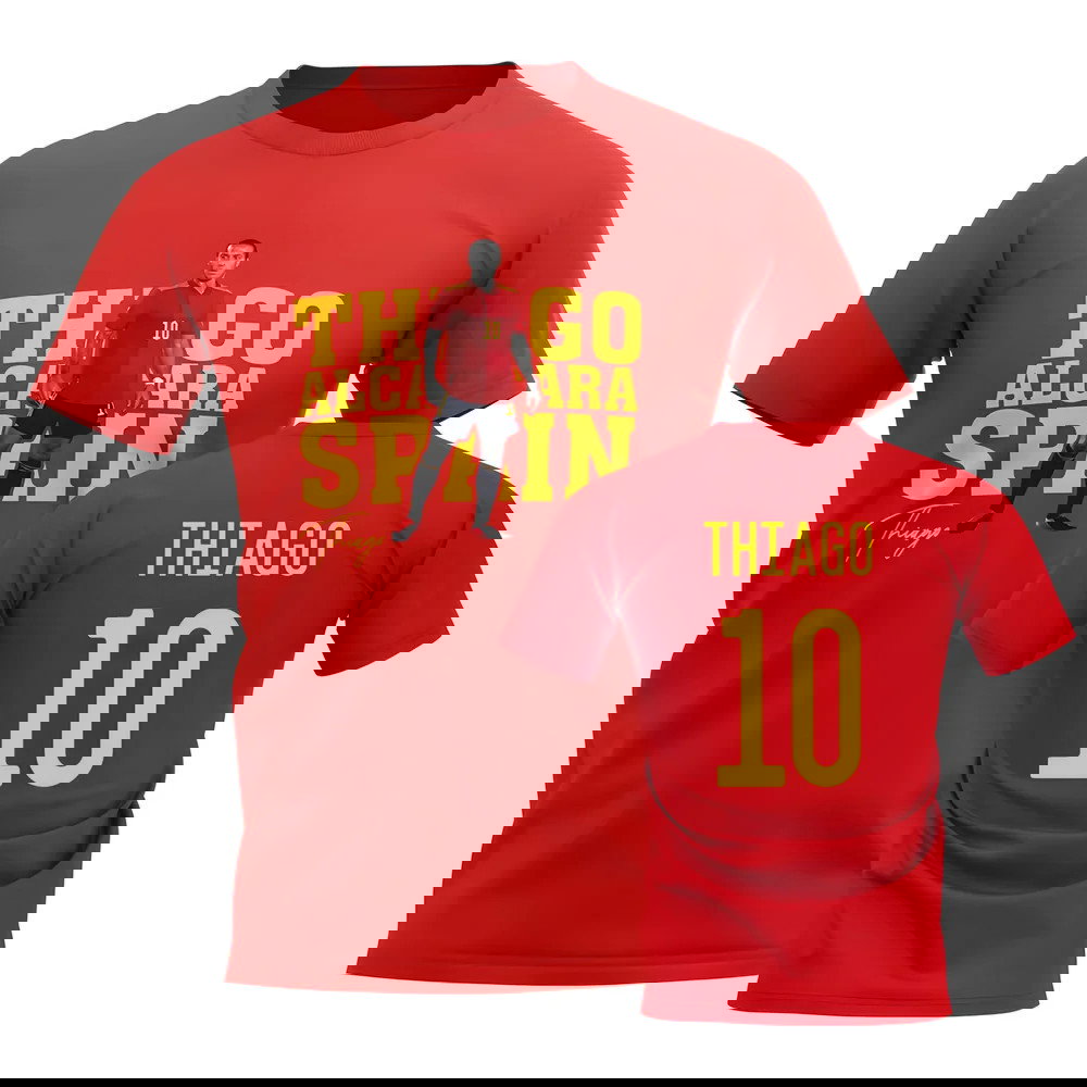 Thiago Spain Player Tee (Red)