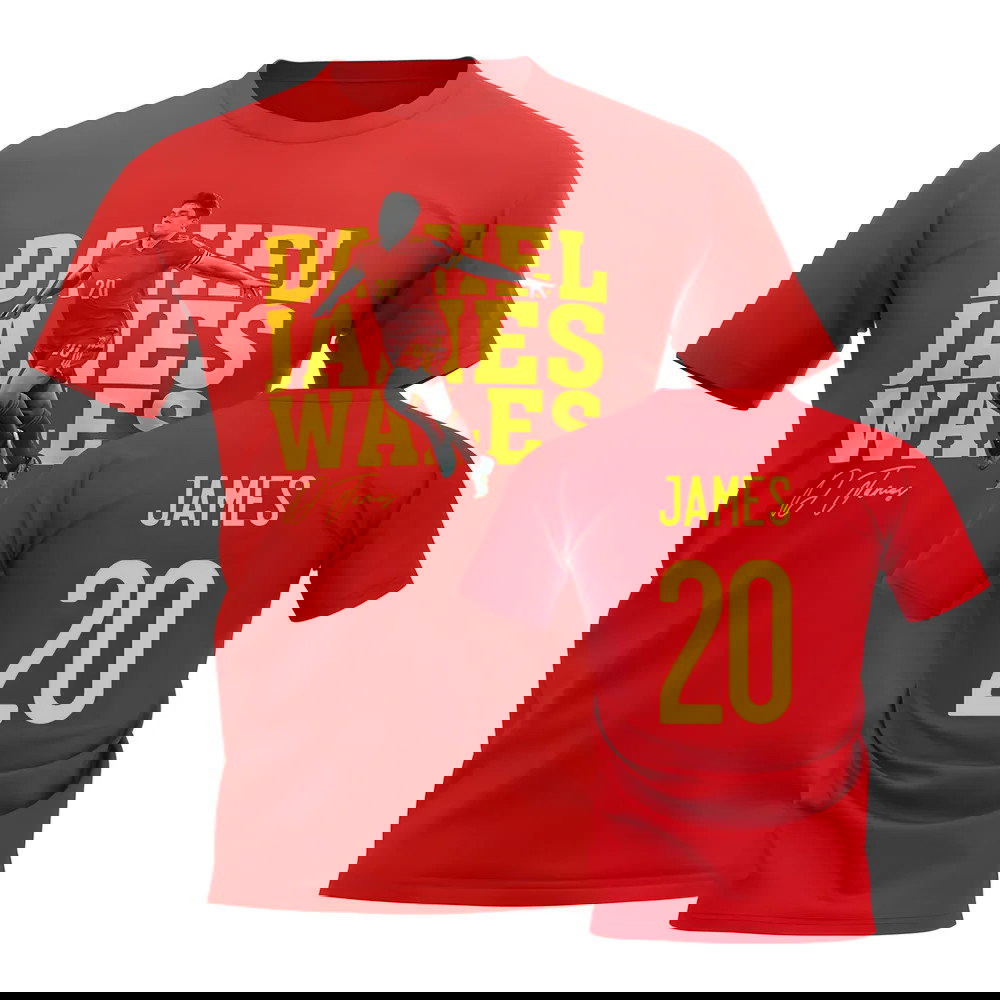 Daniel James Wales Player Tee (Red)