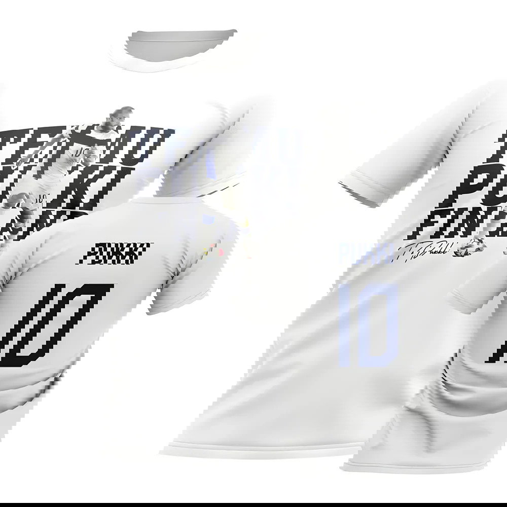 Teemu Pukki Finland Player Tee (White)