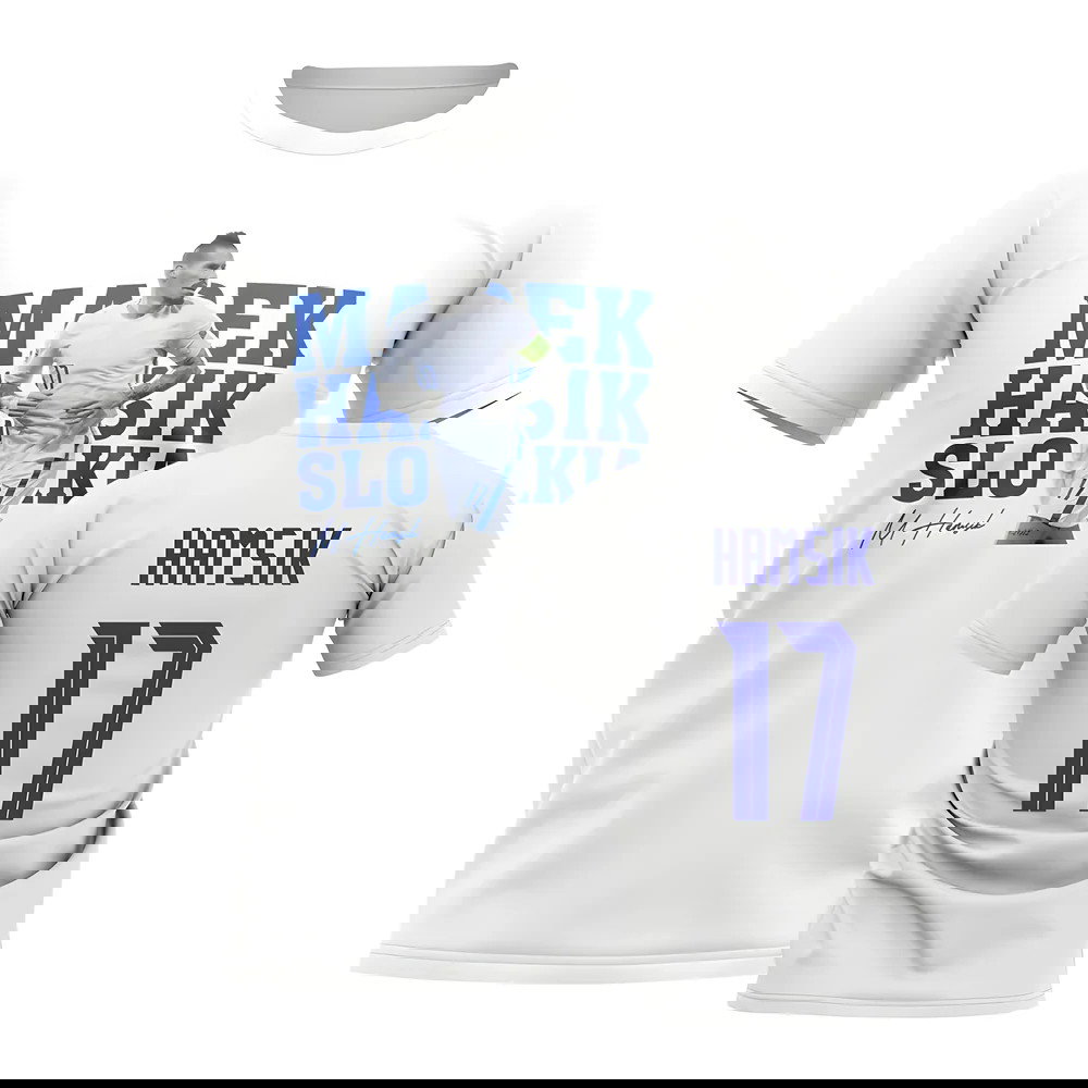 Marek Hamsik Slovakia Player Tee (White)