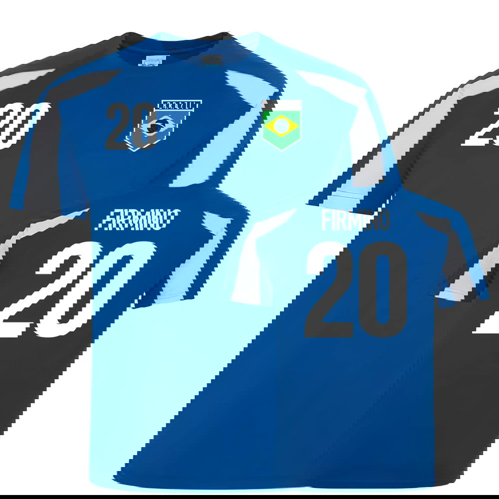 Brazil Sports Training Jersey (Firmino 20)