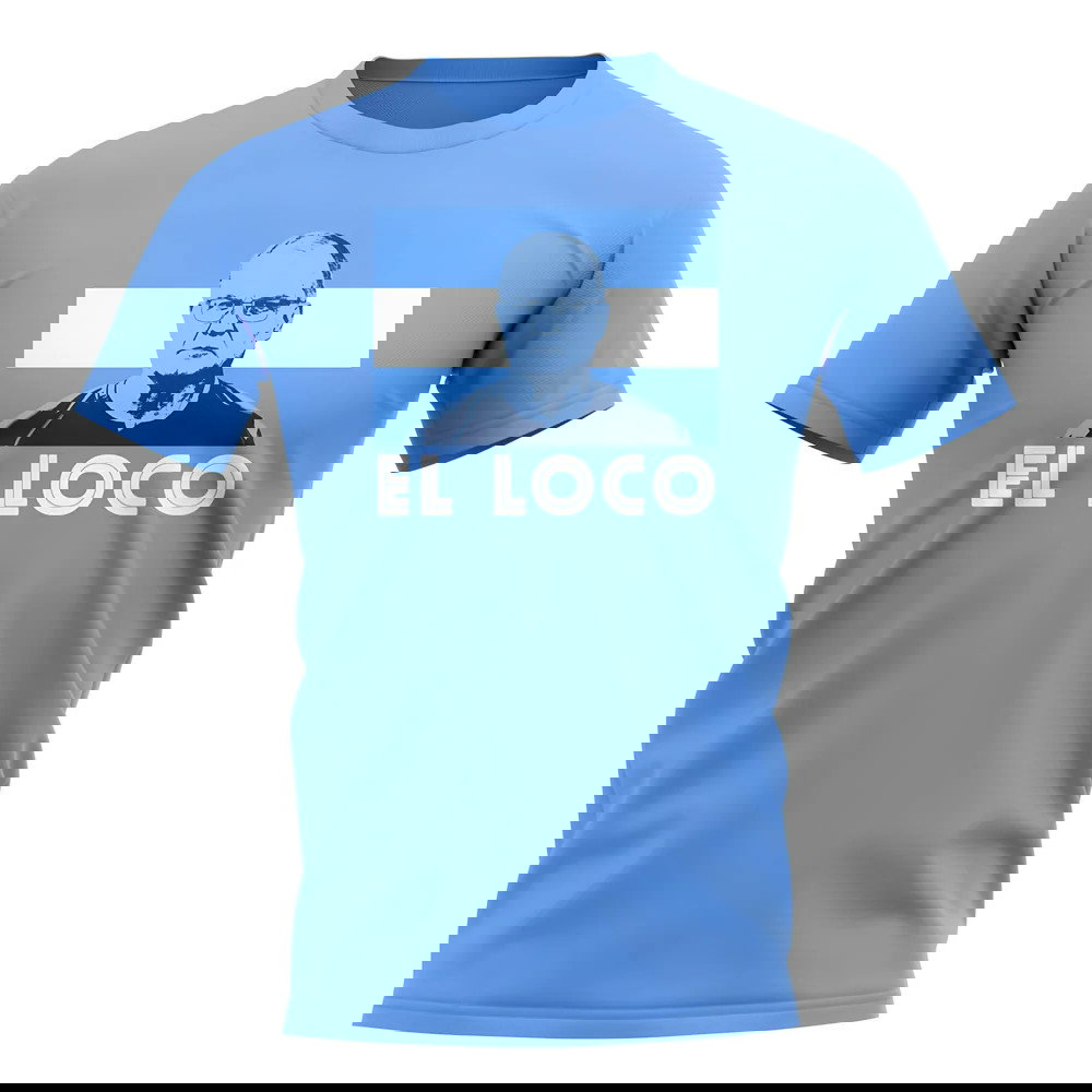 Marcelo Bielsa El Loco T-Shirt (Sky Blue)