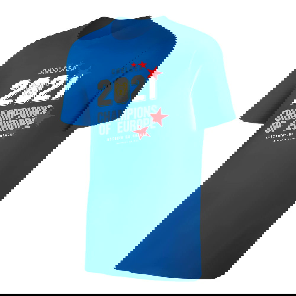 Chelsea CHAMPIONS OF EUROPE 2021 - Blue