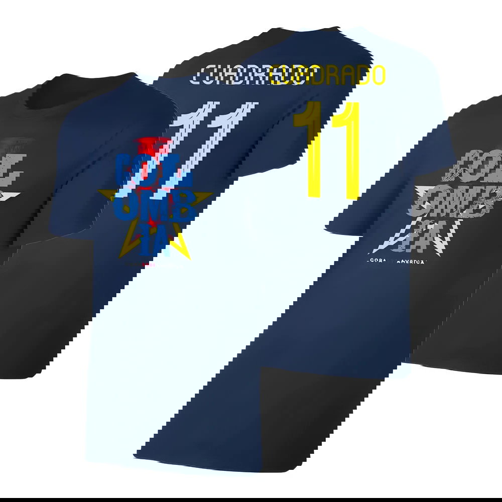 Colombia Qualifiers T-Shirt (Cuadrado 11) Dark Blue