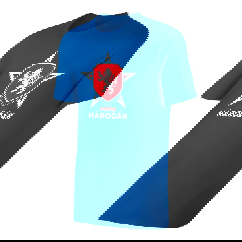 Czech Republic Euro 2020 T-Shirt (Blue)